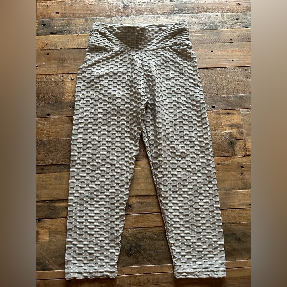 Cropped scrunch leggings